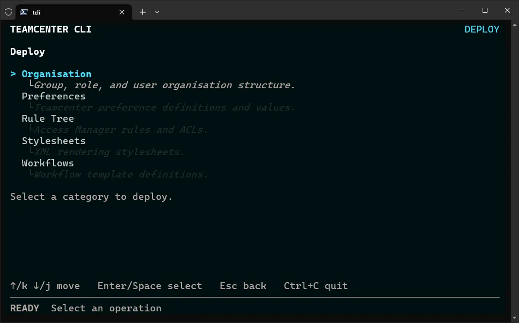 tcli home screen